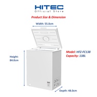 Hitec Chest Freezer Dual Cooling 138L / 208L / 228L | HFZ-FC138 / HFZ-FC208 / HFZ-FC288