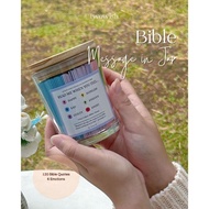 Bible Message in Jar Catholic Christian Gift Bible Verse | Christian's Custom Gift | Personal Gift