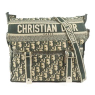 Dior 帆布Medium Diorcamp Bag銀扣肩背袋