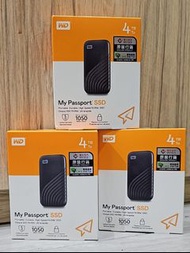 🌟快閃優惠🌟Western Digital My Passport SSD 4TB (WDBAGF0040B) #WD #SSD #Passport