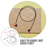 ROSEGOOD Earplug Lanyard, Silicone Double ring Earplugs Cord Silicone Loop, Travel Outdoor Anti-lost