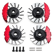 LAB0 new RC Car Upgrade Aluminum Alloy Brake Disc + Calipers Kit for 1/10 4-TEC DRIFT RC Car Accesso