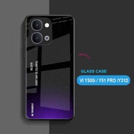 HP Shiny Glass Softcase For VIVO Y51 PRO Y500I Y31D - Casing VIVO Y51 PROhp - VIVO Y500I - NEWEST VI