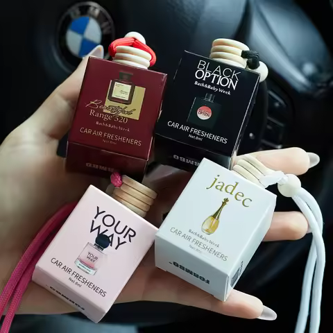 8ml car suspension air freshener, cute car air diffuser, home fragrance, car air freshener suitable 