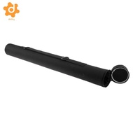 [utruiut0k] Hard Rod Case Bag Black Fly Fishing Rod Tube for 9FT/10FT Fly Rods, Black