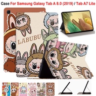 For Samsung Galaxy Tab A 8.0 (2019) SM-T290 T295 T297 Fashion Cartoon Anime Rabubu Pattern Tablet Ca