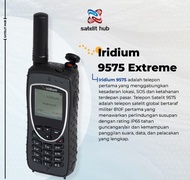 Handphone Satelit Iridium 9575 Extreme + SIM CARD