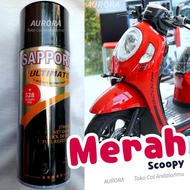 [JAWA,BALI,SUMATRA,KALBAR] Cat Merah Scoopy CBR Vario Genio Beat Supra Sapporo Ultimate Scopy Red S2