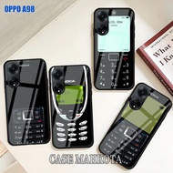 Oppo A98 5G Case - Softcase - Latest Casing - Oppo A98 5G glass softcase (U 066)