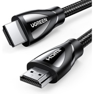 UGREEN 8K HDMI Cable 2.1 6.6FT, 48Gbps Ultra High Speed HDMI Cord Braided 8K@60Hz 4K@240Hz, eARC HDR10 HDCP