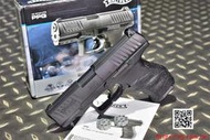 【杰丹田】UMAREX WALTHER PPQ 4.5mm/.177 轉輪式 CO2手槍 喇叭彈膛線槍 UM45CN08