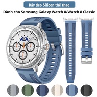 Nylon Silicone Strap for Samsung Galaxy Watch 8,Watch 8 Classic, Watch 8 Ultra,Watch 7 Ultra