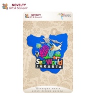 Sea World Dufan fridge magnet souvenirs from Indonesia