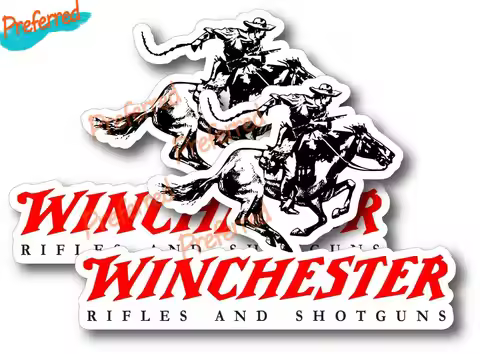 Sticker 3m American Window Car Gun Gun Rifle Piston Hunting Helmet Trunk Toolbox for Winchester Rifl