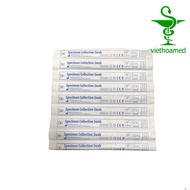 Combo of 100 cotton swab test strips, pharyngeal swabs, test strips for pharyngeal fluid collection.
