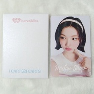 Jiwoo Barenbliss x Hearts2Hearts Official Photocard | BNB x Hearts2Hearts Photocard | PC Jiwoo Heart