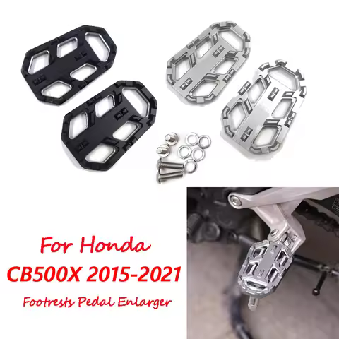 Motorcycle Foot Peg Pedal Footrest Extension Footpeg Enlarger For Honda CB500X CB500 X CB500-X 2015-