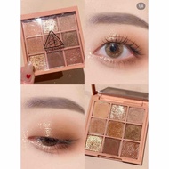 eyeshadow palette eyeshadow stick 3CE Matte Sliced Onion Pumpkin Waterproof Four-Color Eyeshadow Pal