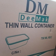 big sale Terbatass thinwall merk DM 750 ML REC 1dus isi 500 pcs