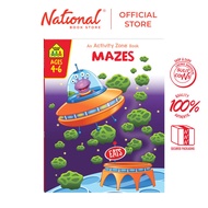 School Zone Activity Zone Mazes back Trade Paperback - Music, Arts & Physical Education Preschool Ac