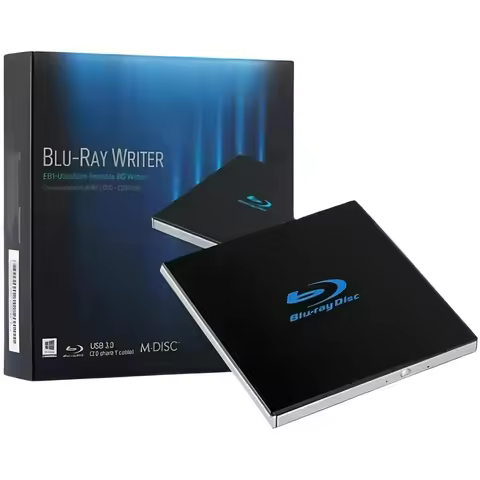 FOR LITEON EB1 Blue Ray Disc Driver High Quality External Blu-ray Writer CD DVD BD Burner with 4K Su