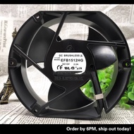 EFB1512HG EFB1512HHG Original DELTA DC12V 172 * 150 * 51 Axial Fan