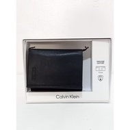 CALVIN KLEIN RFID Protection LEATHER Wallet(From USA)