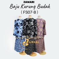 JAWARI Baju Kurung Budak Puff Sulam FS07-B untuk Kanak-Kanak Perempuan