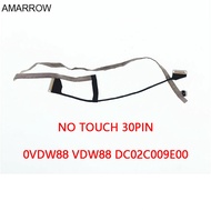 Laptop LCD/LVD Screen Cable for DELL ALIENWARE 17 R2 R3 NO TOUCH 30PIN 0VDW88 VDW88 DC02C009E00