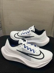Nike Zoom Fly 5 訓練長跑跑步鞋 男款 白黑色