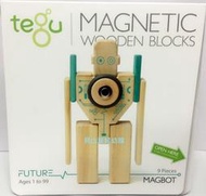 【貝比龍婦幼館】美國 tegu 磁性積木-9件未來世界組 MAGBOT (梅格勃機器人)