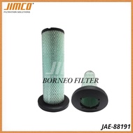 JAE-88191 Jimco Inner Air Filter P613335 AF25963 RS5329 A-71370 SFA4176S 12Y-02-11190 TE19673 502565