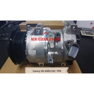(ORIGINAL) DENSO TOYOTA CAMRY 2006 ACV40 2.4CC, ESTIMA ACR50, VELLFIRE 6SEU16C 7PK COMPRESSOR (7290)