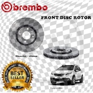 BREMBO Peugeot 2008 Front Rear Brake Disc Rotor