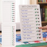 Slide Toggle Kid Routine Checklist Board for Daily Habit Cultivation, for Home Desk Use Scenarios, S