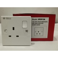 UMS 2913A / 13A SWITCH SOCKET OUTLET  / 13A 1G SWITCH SOCKET / 13A 1G SUIS SOKET