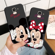 Casing For Samsung Galaxy J4+ J6+ J4 J6 Plus J2 Pro J8 2018 Soft Silicoen Phone Case Cover Mickey and Minen