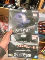 Bandai Star Wars Death Star II & Super Star Destroyer 模型