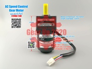 (สต๊อกพร้อมส่ง ในไทย) มอเตอร์เกียร์AC 15K~30K 0~45RPM 3IK15RGN-C 15W 220V เกียร์ทด แบบปรับรอบได้ มอเ