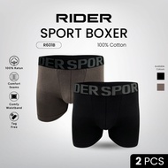 Rider Sport Boxer - Men's Boxer R601B, 2 Pcs (TW)