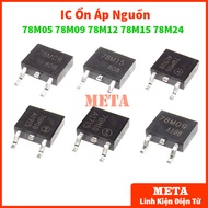 [Bag of 5] Power Voltage Regulator IC 78M05 78M09 78M12 78M15 78M24 0.5A SMD TO-252 (L78M05 L78M09 L