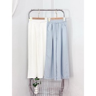 INFINITY : Class Pants (Class) Everday Look Elastic Waist Soft Fabric There Is A Tie Large Barrel Sh
