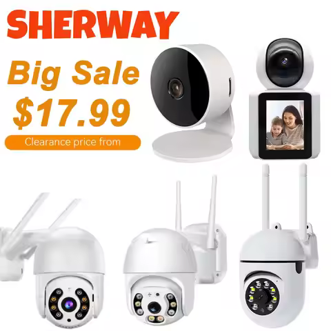 2k 5MP Indoor WiFi Camera Home CCTV Surveillance 360° PTZ Camera Auto Tracking Security Protection F