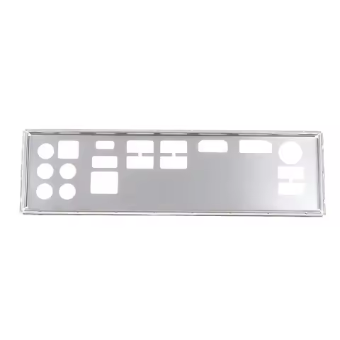 IO I/O Shield Back Plate Stainless Steel Back Plate Blende Bracket For B450M Steel Legend, B450 Stee