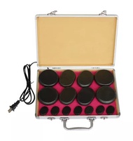 16pcs Hot Stone Massage set oil Nassge Energy Stone set Massage Spa