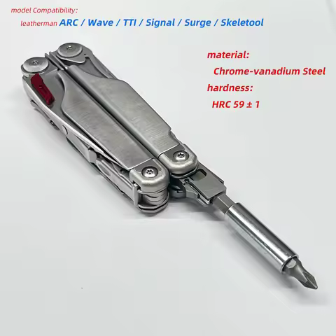 1 set For Leatherman ARC Wave TTI Signal Surge SkeleTool Screwdriver Extension Pole Adapter Bit Slee