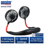 Morries USB Rechargeable Neckband Sports Fan LZ-F1