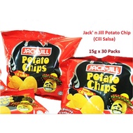 Jack' n Jill Potato Chip - Chili Salsa (15g x 30 Packs)