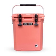 CAMP-ZERO 16L Tall Cooler/Ice Chest with 2 Molded-in Cup Holders ＆ Folding Aluminum Handle | Thick Walled, Freezer Grade Cooler with Secure L並行輸入