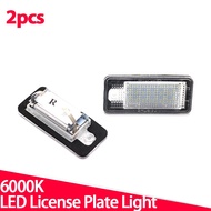 12V 3W LED Number License Plate Light Lamp canbus no error For Audi A3 A4 S4 RS4 B6 B7 A6 RS6 S6 C6 